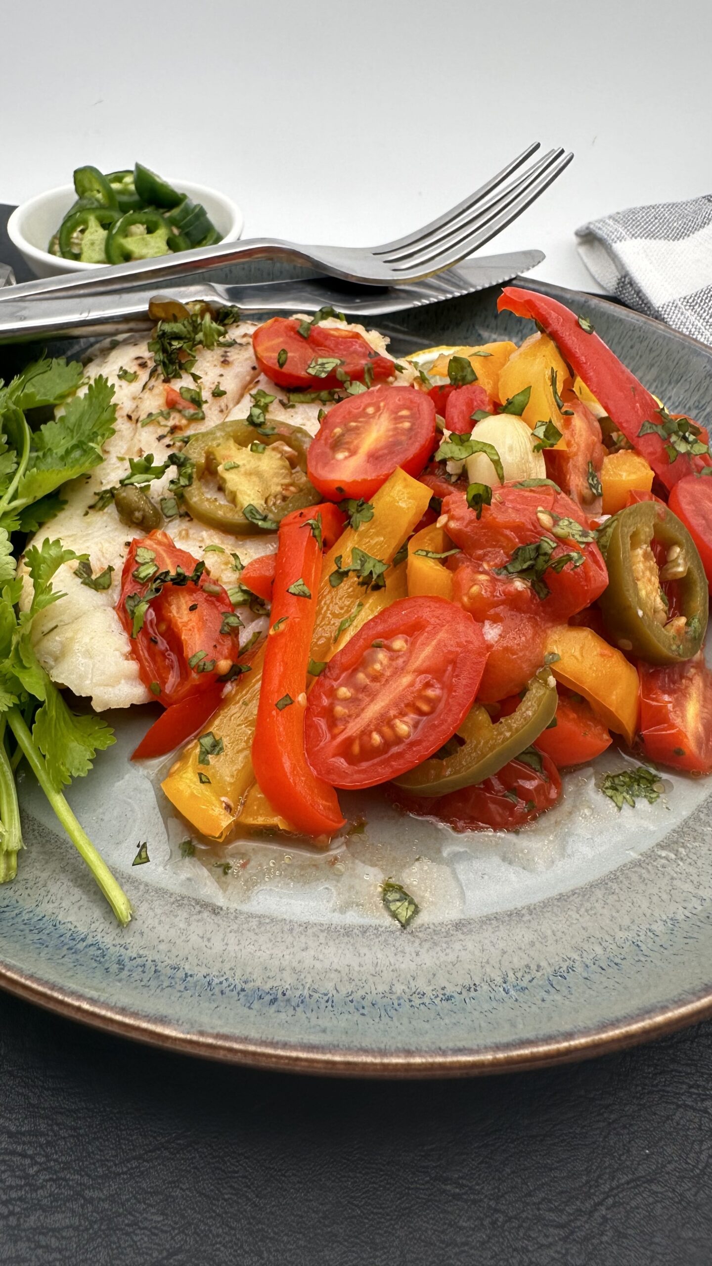 cod with tomatoes