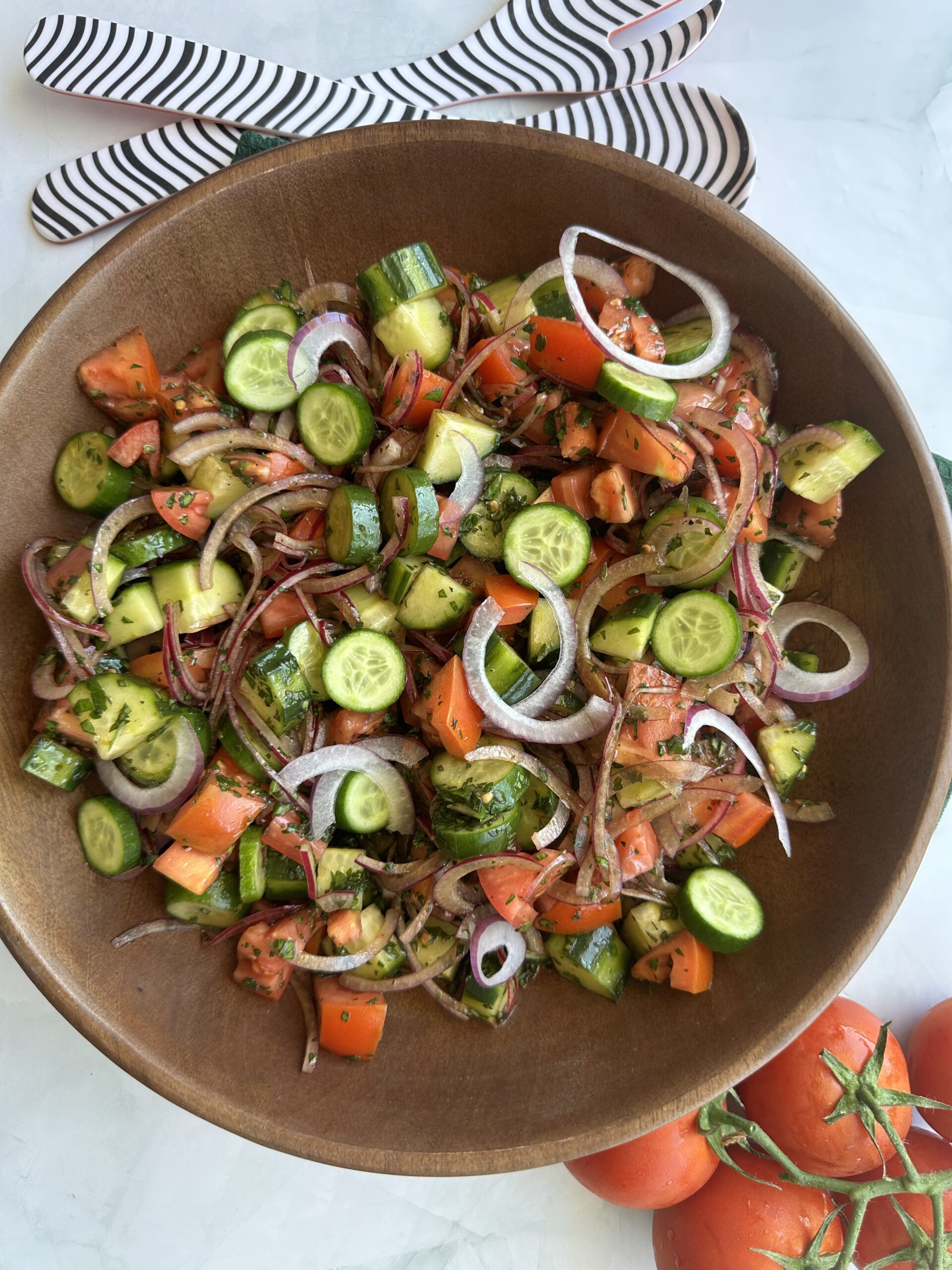 cucumber tomato salad